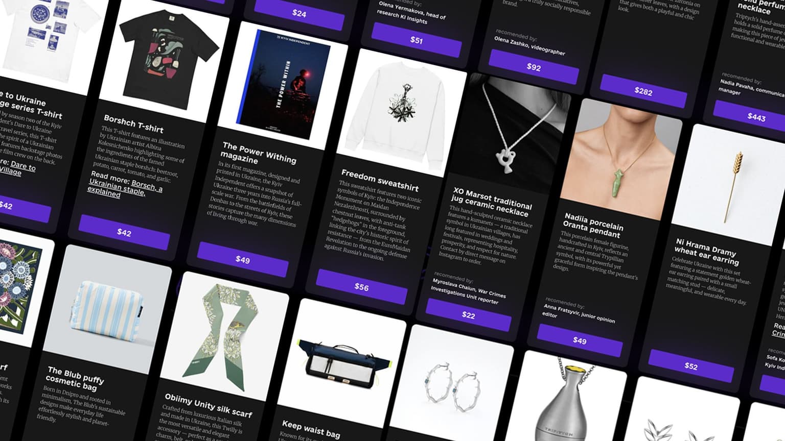 Kyiv Independent launches holiday gift guide celebrating Ukrainian creativity