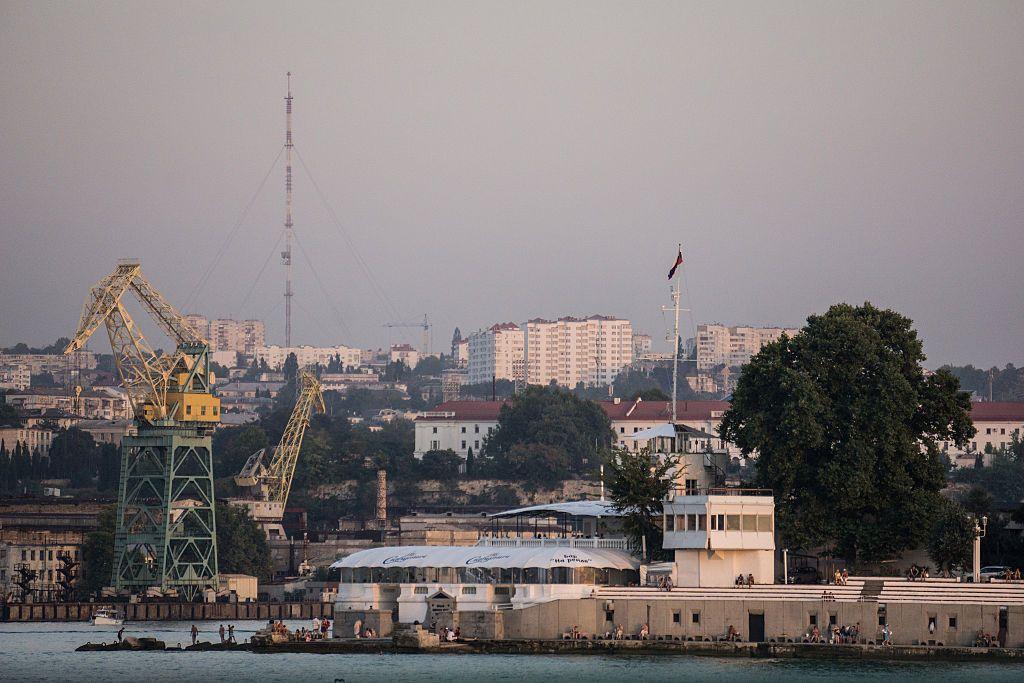 A view of the Bay of Sevastopol on Aug. 13, 2015.