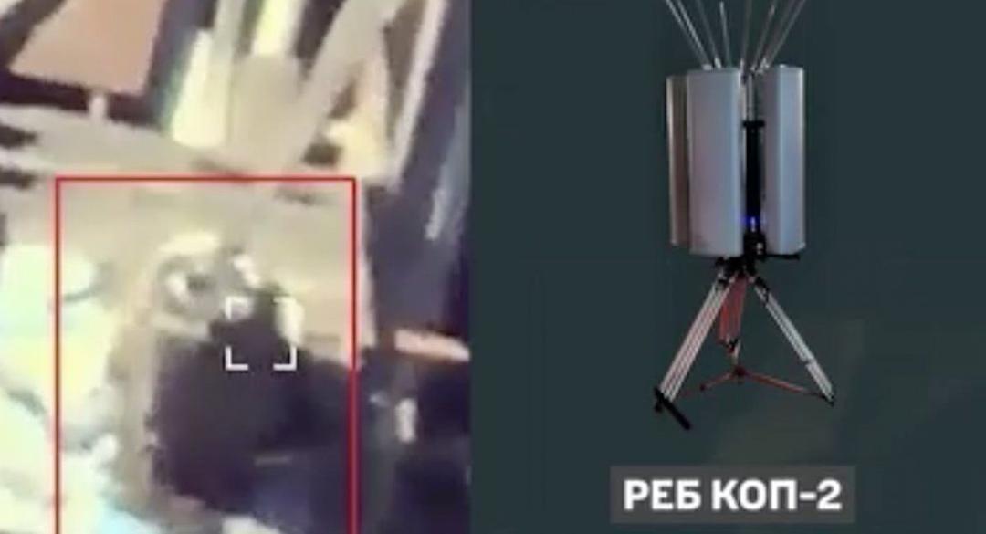Military releases video of Ukrainian drones destroying 'costly and rare' Russian drone warfare system