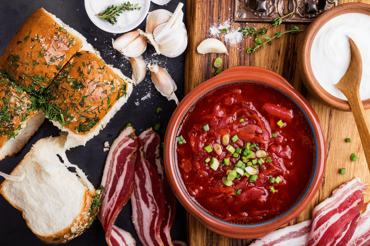 Borsch, a Ukrainian staple, explained
