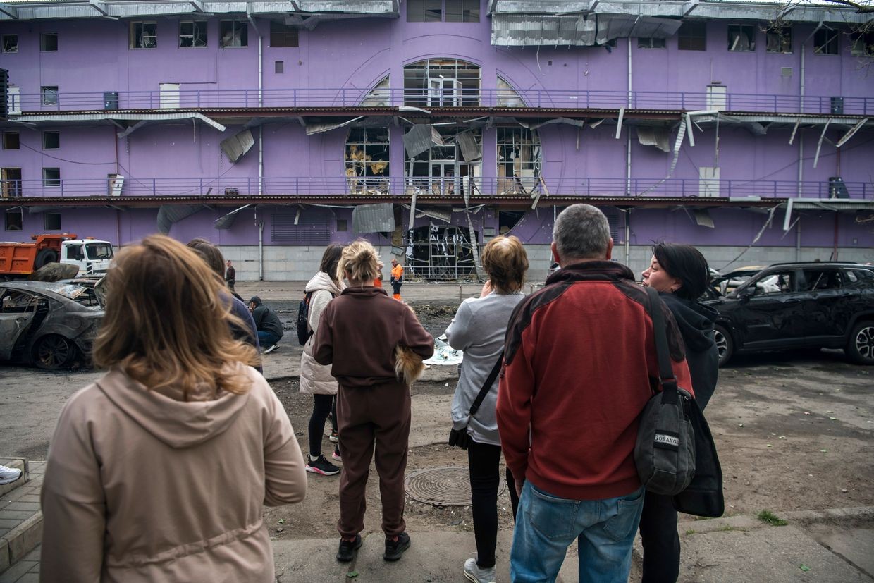 'I just hate the Russians' — Kyiv district recovers from drone strike as ceasefire remains elusive
