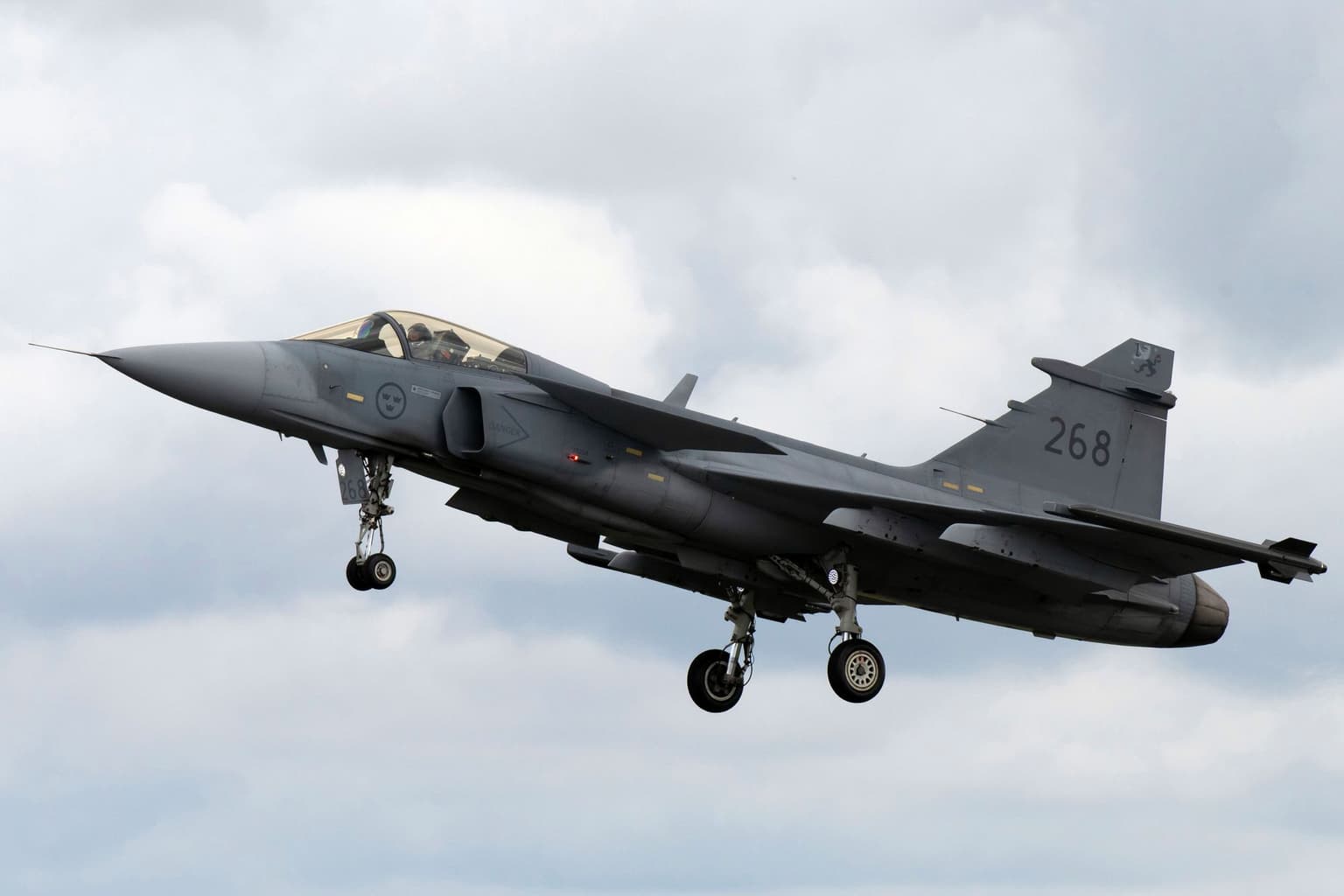 Ukrainian pilots successfully test Swedish Gripen jets