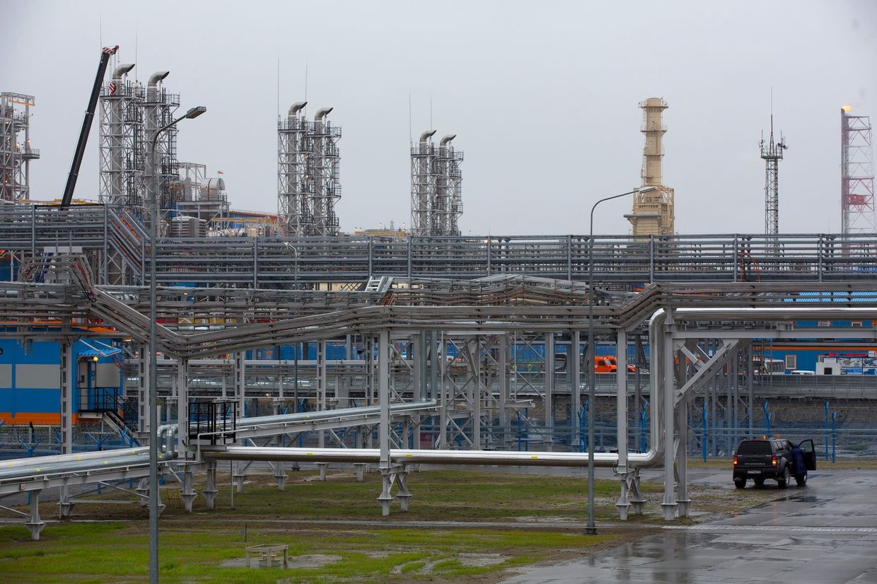 Yamal LNG plant, operated by Novatek PJSC, in Sabetta, Russia, on Aug. 9, 2018. (Andrey Rudakov/Bloomberg via Getty Images)