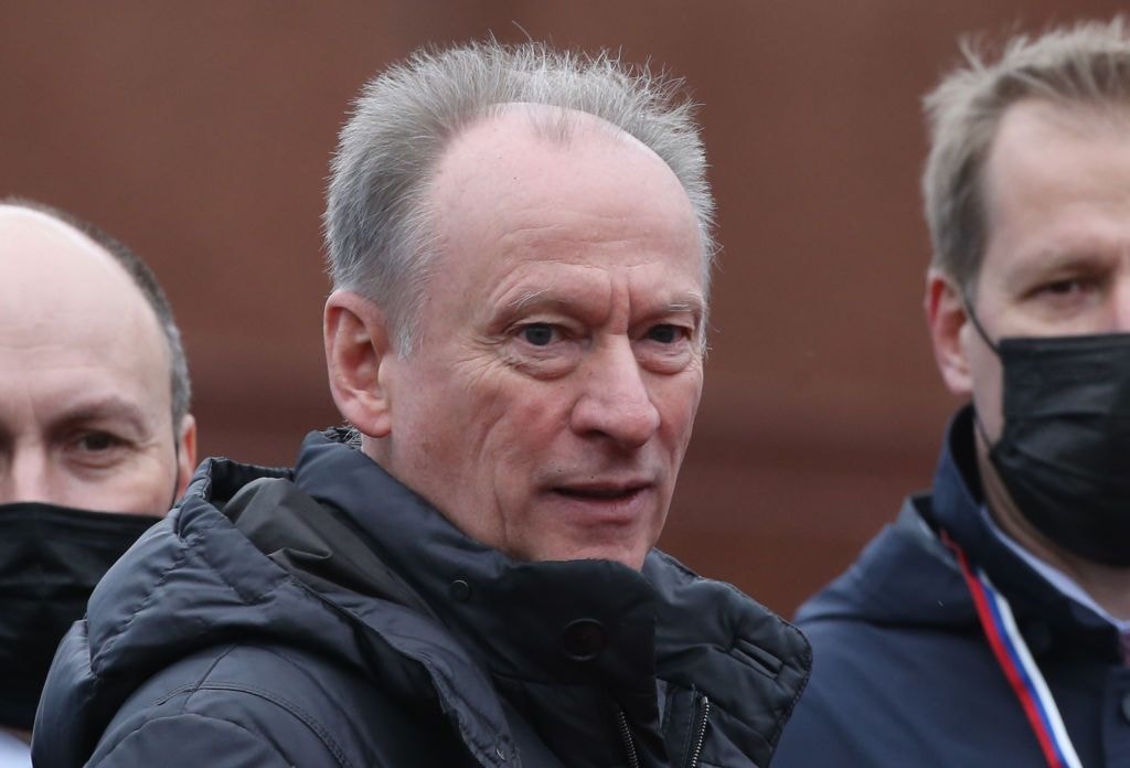 Russian Security Council Secretary Nikolai Patrushev seen during the military parade at Red Square, on May 9, 2021 in Moscow, Russia. (Mikhail Svetlov/Getty Images)