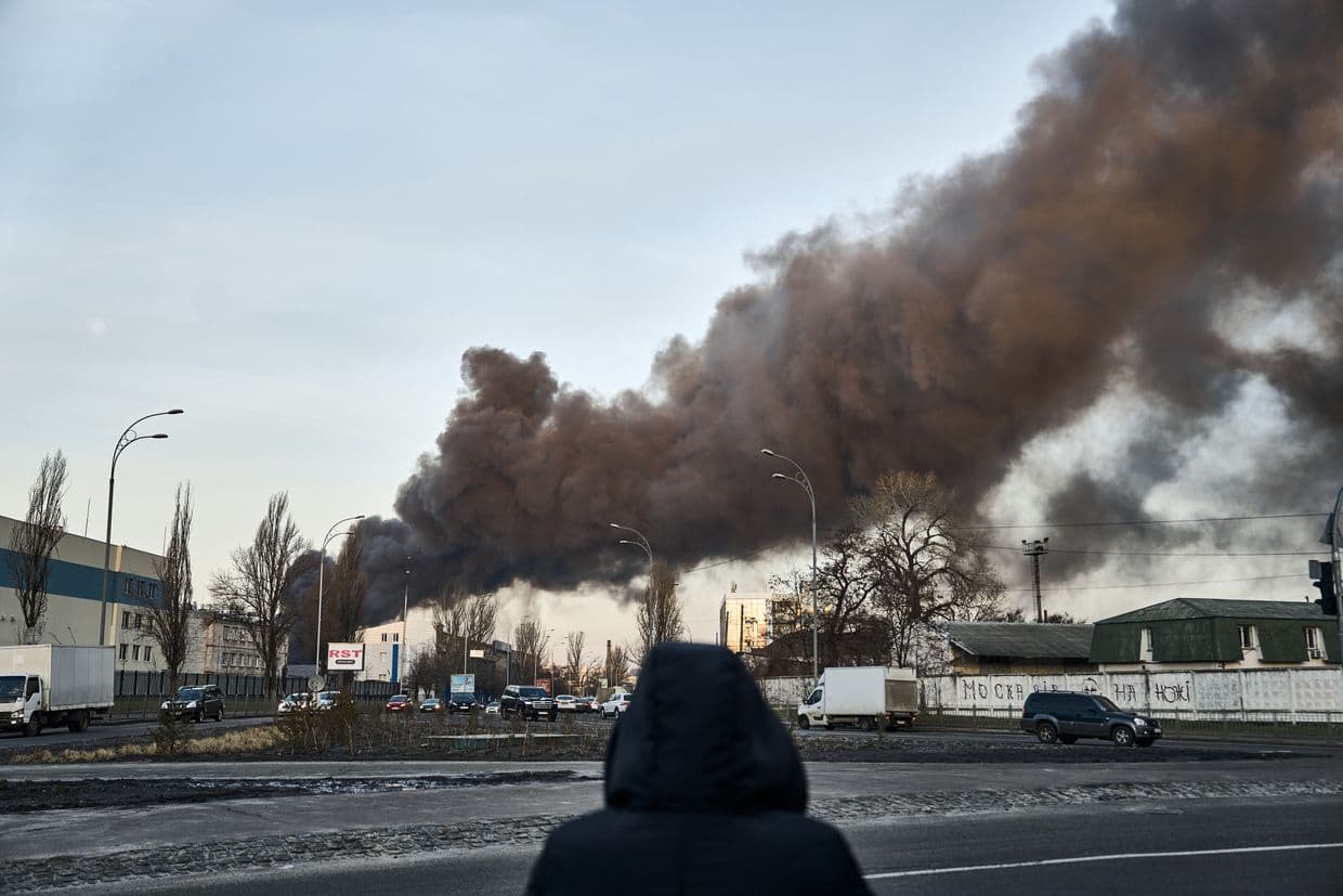Western leaders condemn Russia's mass attack on Ukraine, Zelensky urges world to respond