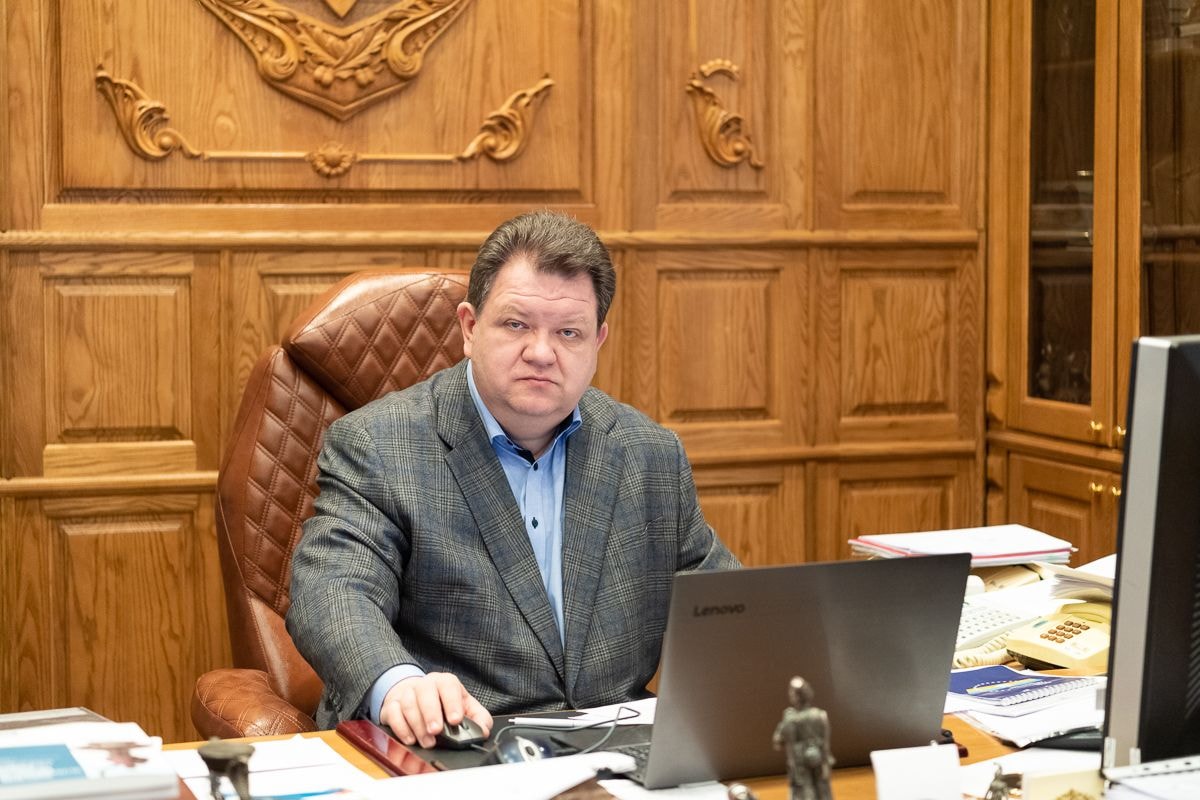 Bohdan Lvov, former deputy head of Ukraine's Supreme Court in an undated photo. (Supreme Court of Ukraine)