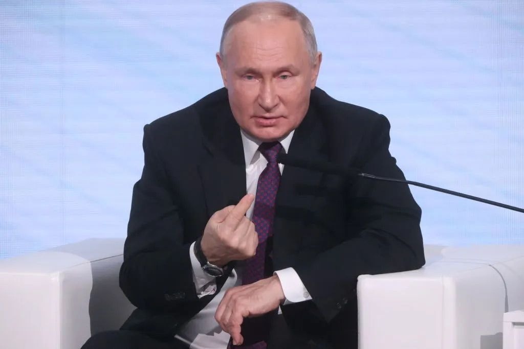 Putin claims Russia will use frozen assets to restore territories 'damaged' in its war