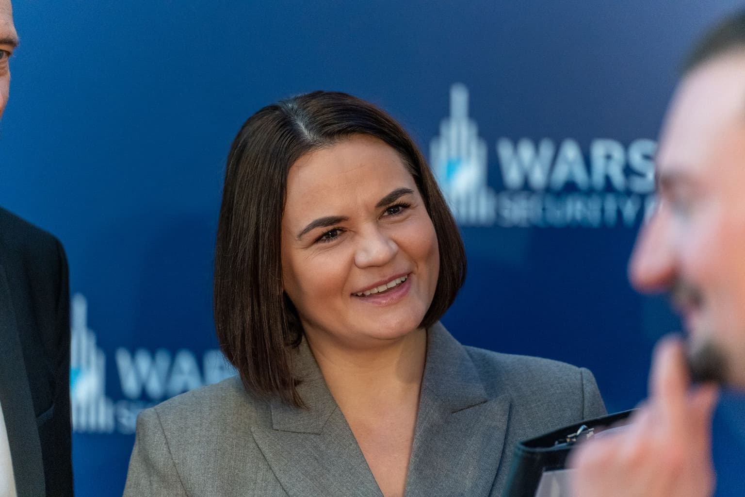 Lithuania scaling down exiled Belarusian opposition leader's protection, her office pauses work
