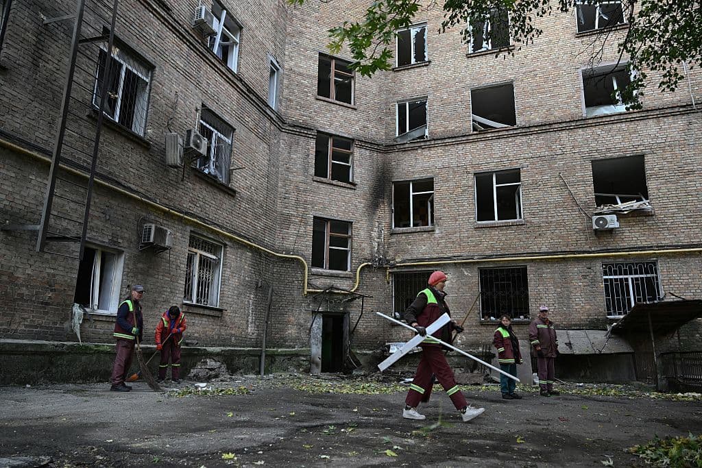 Ukraine war latest: Russian mass attack kills civilians in Kyiv, blackouts begin as energy grid damaged