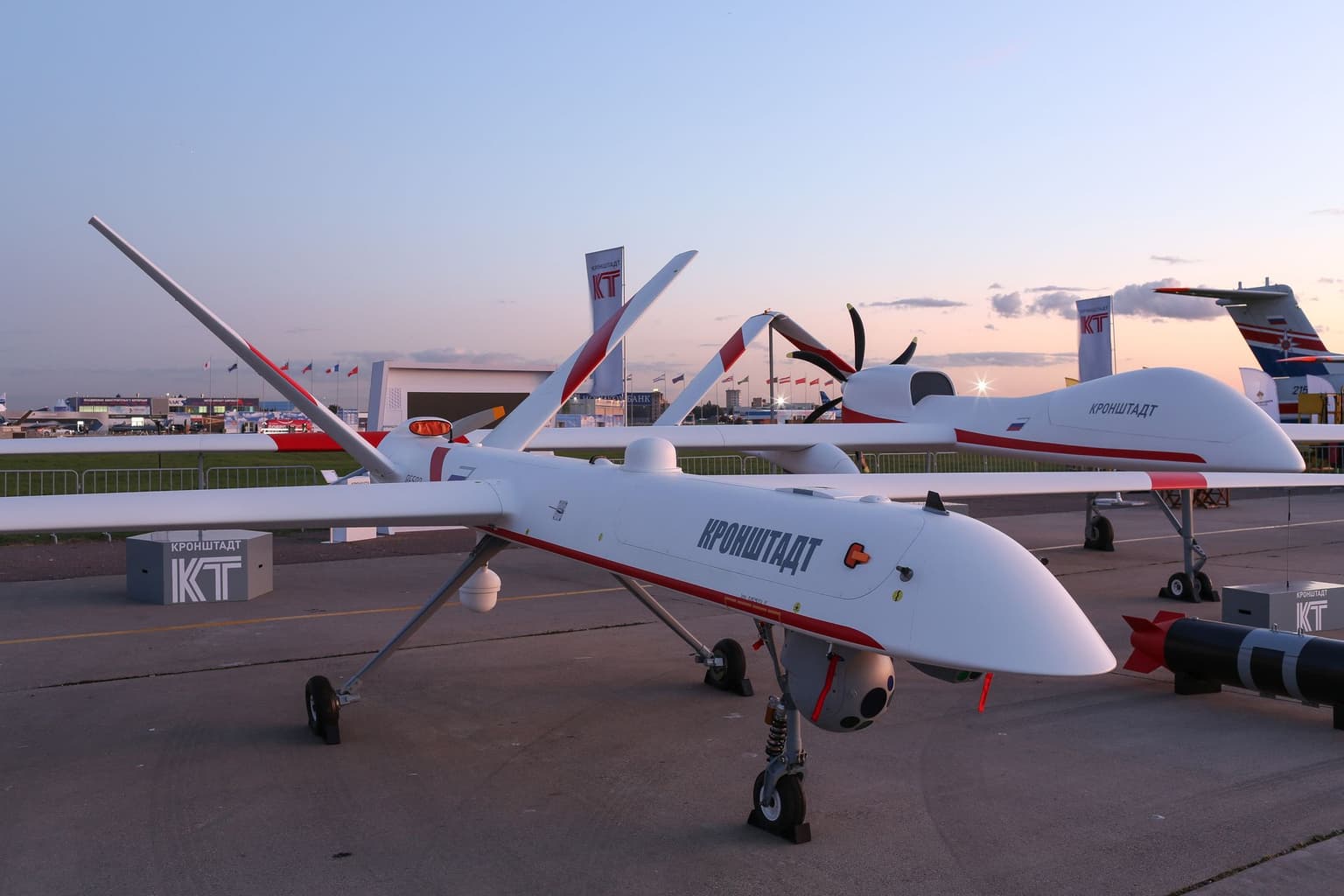 Military releases video of Ukrainian drones striking 'Orion' drone base in occupied Crimea