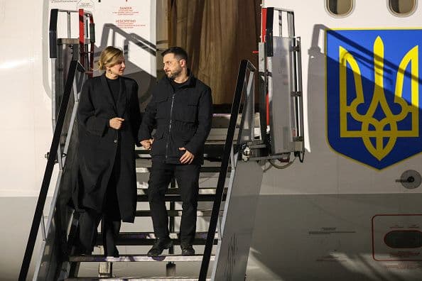 Unidentified drones reported near Zelensky's arrival route in Dublin, Irish media say