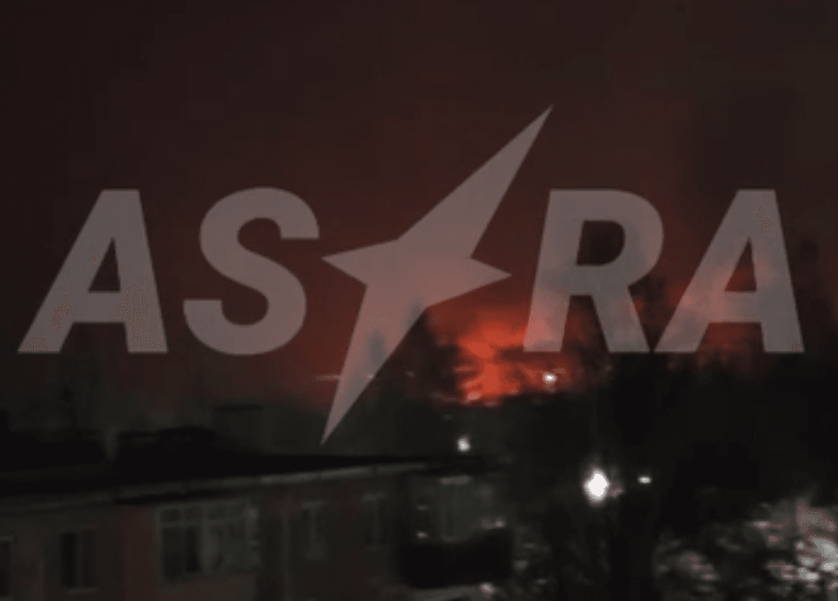 Ukrainian attack sparks major fire at Russian rubber plant in Tula Oblast, military says