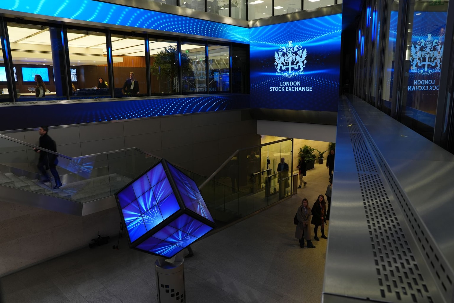 A general view of the London Stock Exchange in London, United Kingdom, on Jan. 19, 2026.