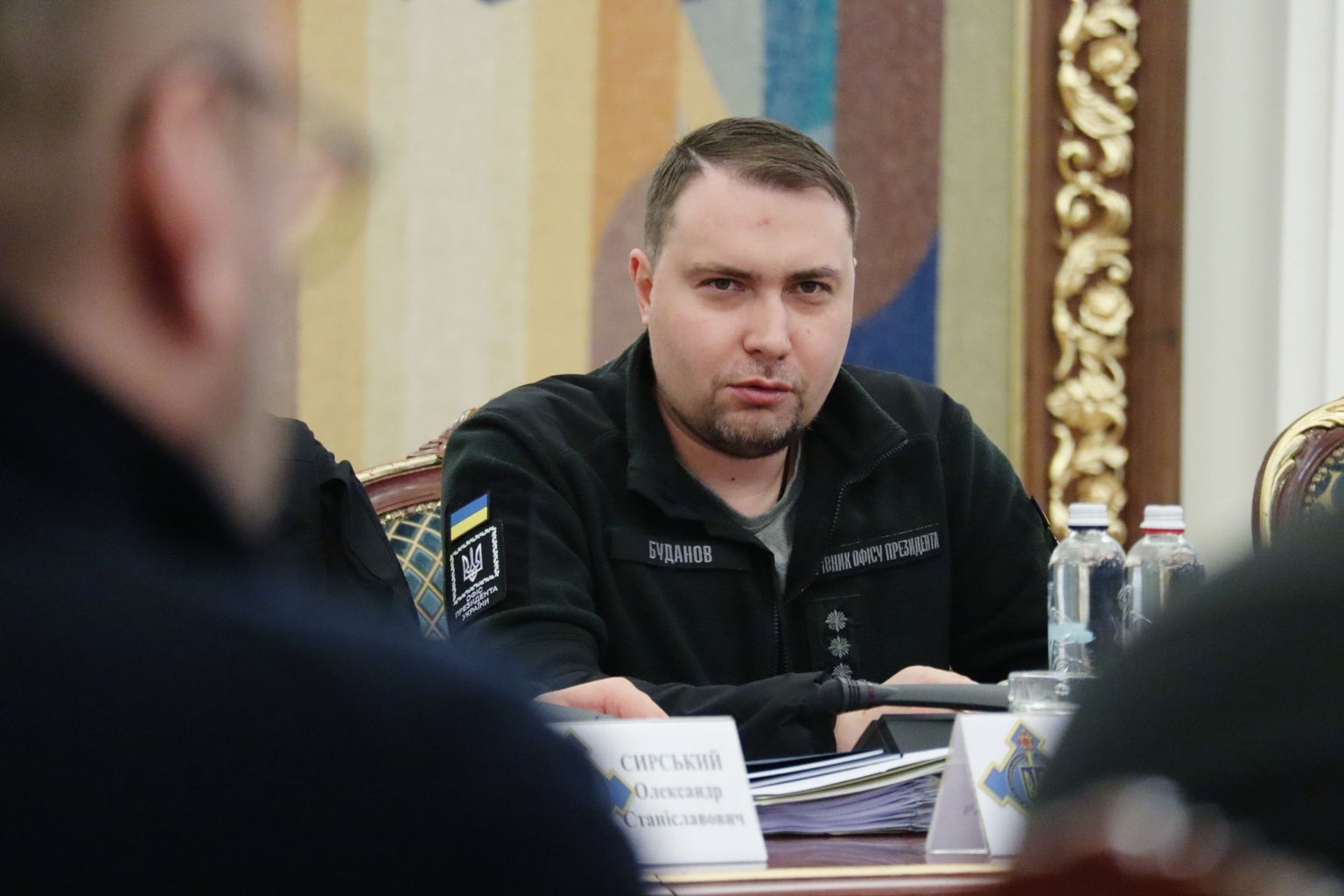 Head of the President's Office Kyrylo Budanov takes part in a meeting of the National Security and Defense Council of Ukraine in Kyiv, Ukraine, on March 3, 2026. (Andriy Zhyhaylo / Oboz.ua / Global Images Ukraine / Getty Images)