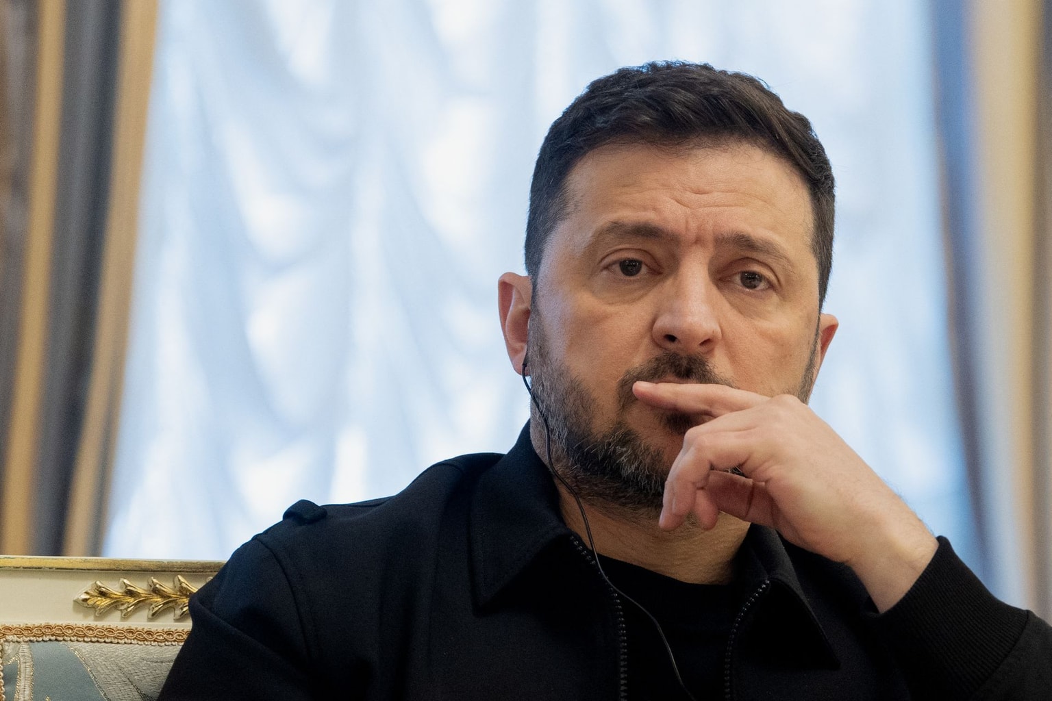 President Volodymyr Zelensky in Kyiv on March 11, 2026 (Tetiana Dzhafarova / AFP via Getty Images)