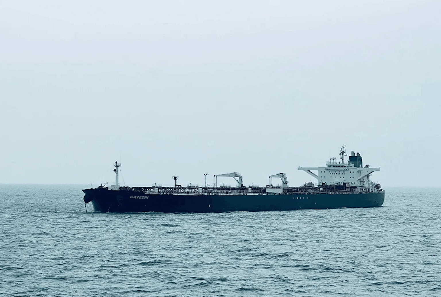 Russian shadow fleet tanker carrying 140,000 tons of oil hit by drone in Black Sea