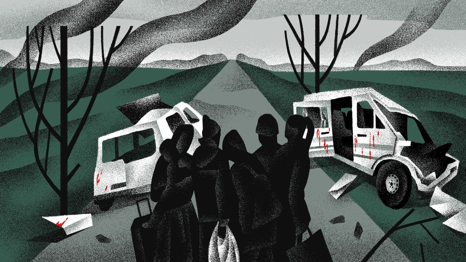 Nearly 2,000 Ukrainian civilians remain trapped in Russian-occupied Oleshky, Kherson Oblast, Ukraine