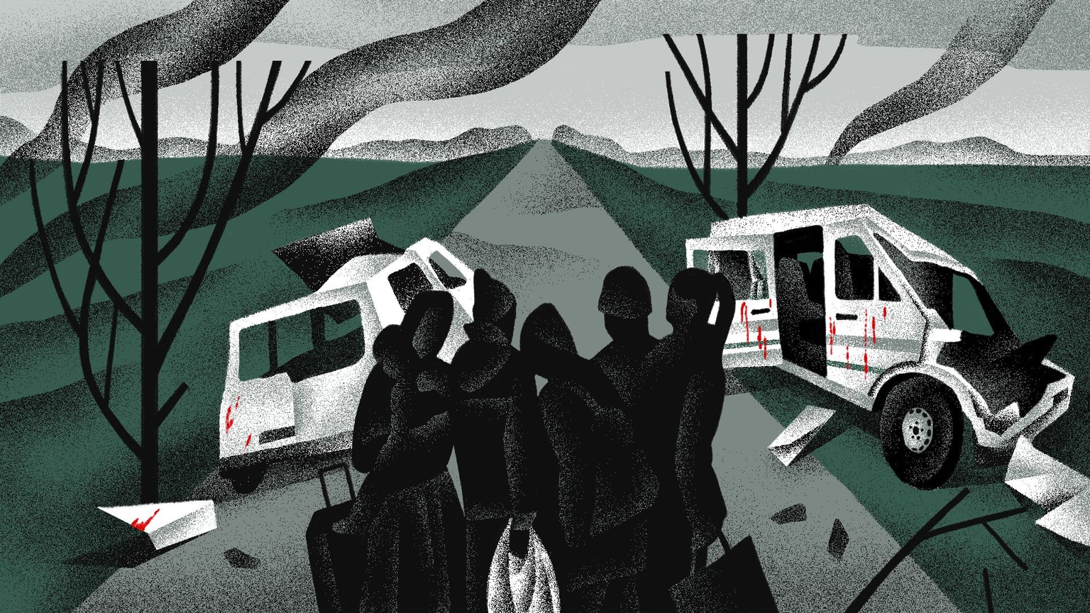 Nearly 2,000 Ukrainian civilians remain trapped in Russian-occupied Oleshky, Kherson Oblast, Ukraine