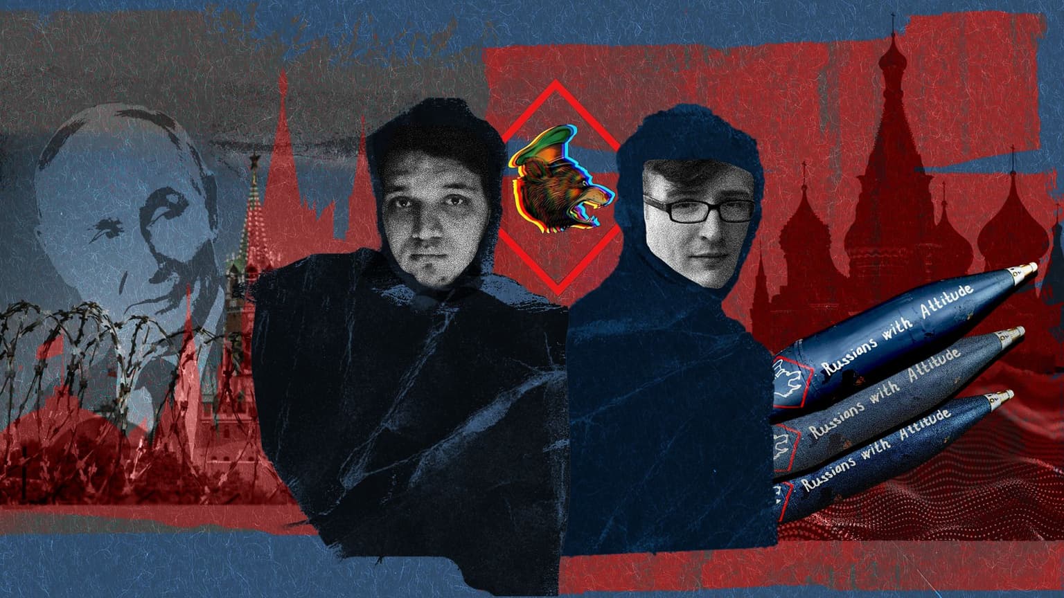 An investigation has uncovered the identities of the hosts behind Russians With Attitude