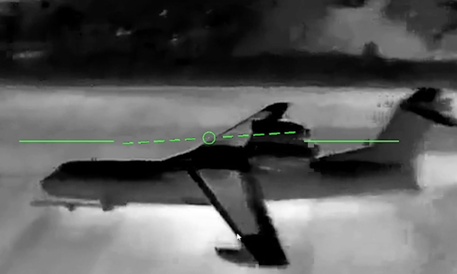 Ukraine struck a Russian Be-200 amphibious aircraft, as demonstrated in footage published on May 16, 2026. (Volodymyr Zelensky/X)