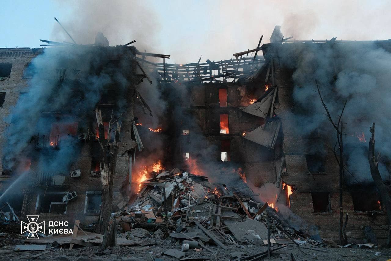 'Damage in every district of Kyiv' — Massive Russian ballistic missile, drone attack kills 4, injures 100