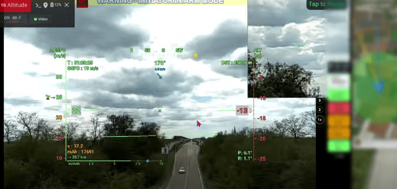 Footage purportedly shows Ukrainian drone strikes on targets in Russian-occupied territory. (Ukraine's 3rd Special Operations Forces Regiment)