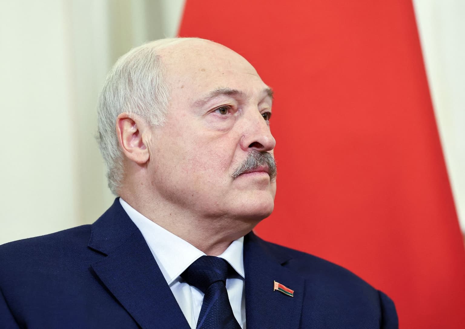Belarusian President Lukashenko in St. Petersburg, Russia, on Dec. 21, 2025.