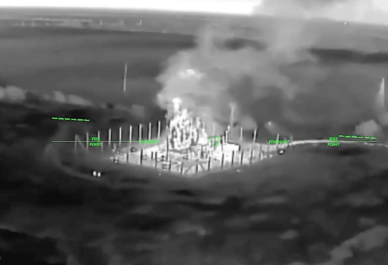 Russian oil, gas sites in Crimea and Siberia hit by Ukrainian drones