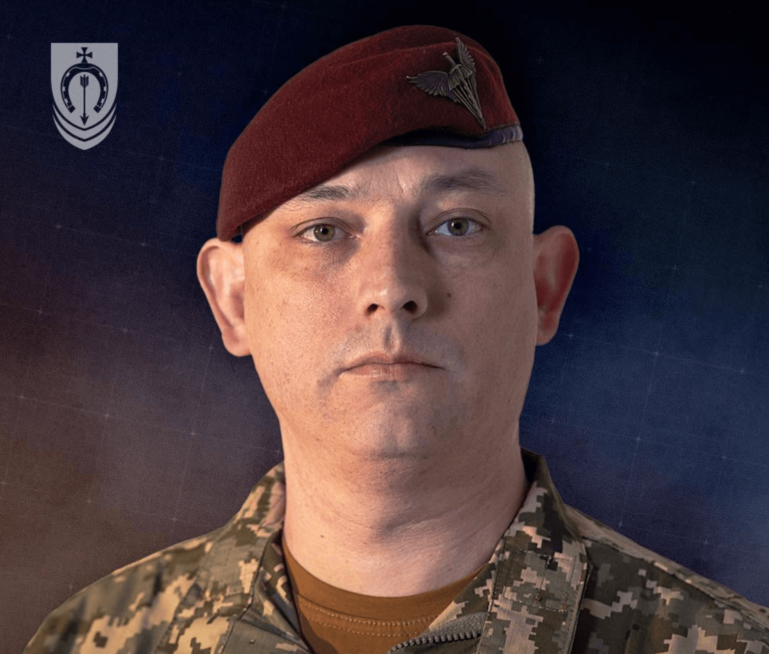 A photo of Colonel Volodymyr Kononnikov, Commander of Ukraine's 154th Separate Mechanized Brigade. (154th Separate Mechanized Brigade / Facebook)