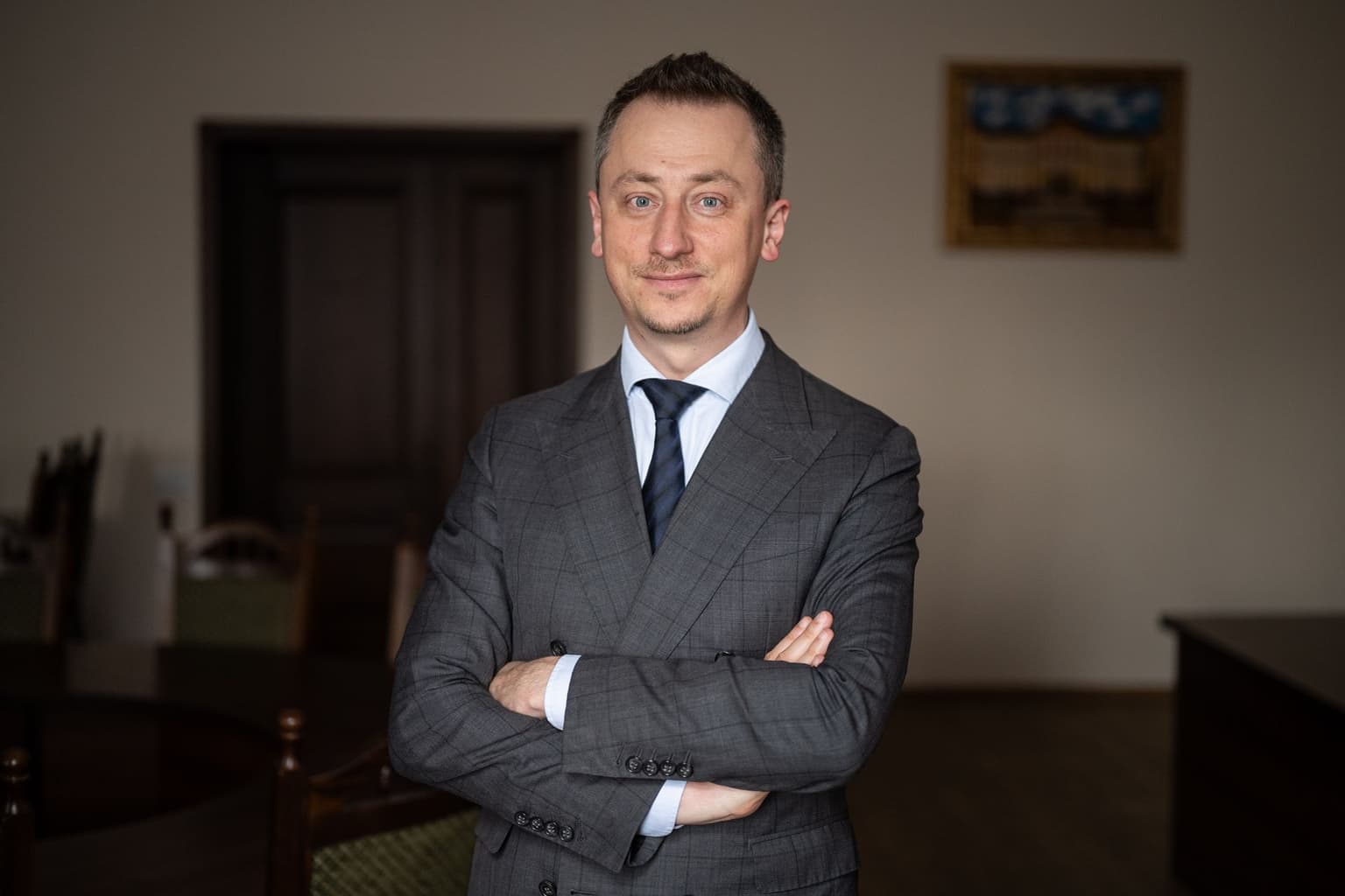 Economy Minister Oleksiy Sobolev in Kyiv, Ukraine, on July 3, 2026.