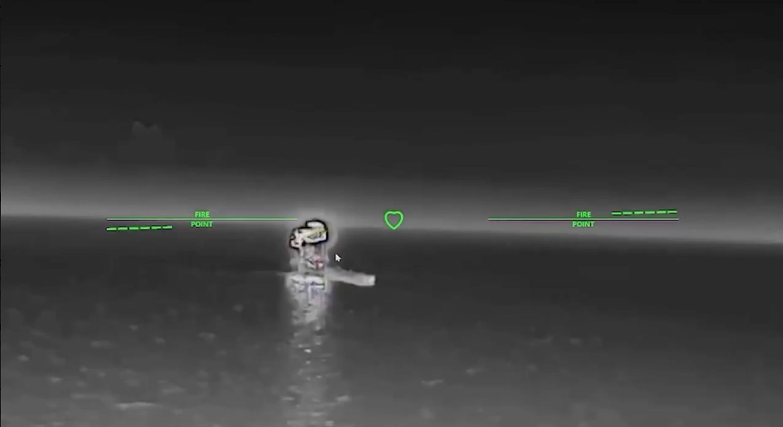 Russian vessels in the Sea of Azov that were reportedly struck by Ukrainian drones overnight on July 11, 2026. (Robert "Madyar" Brovdi/Telegram)