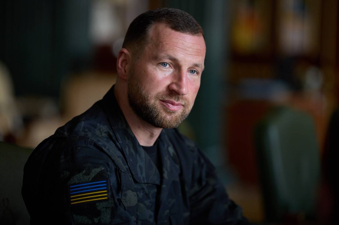 Yevhen Khmara, head of the Security Service of Ukraine, during a meeting with President Volodymyr Zelensky on July 16, 2026.