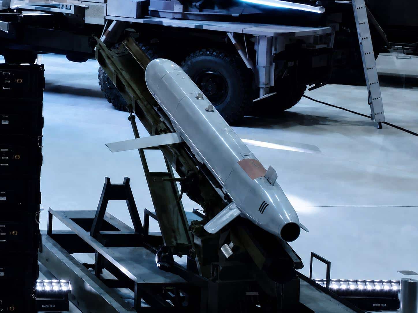 S8000 "Banderol" on a ground launcher in an undated photo. (<a href="https://militarnyi.com/uk/news/rosiya-mozhe-vyroblyaty-do-80-banderolej-shhomisyatsya/#google_vignette">militarnyi</a>)