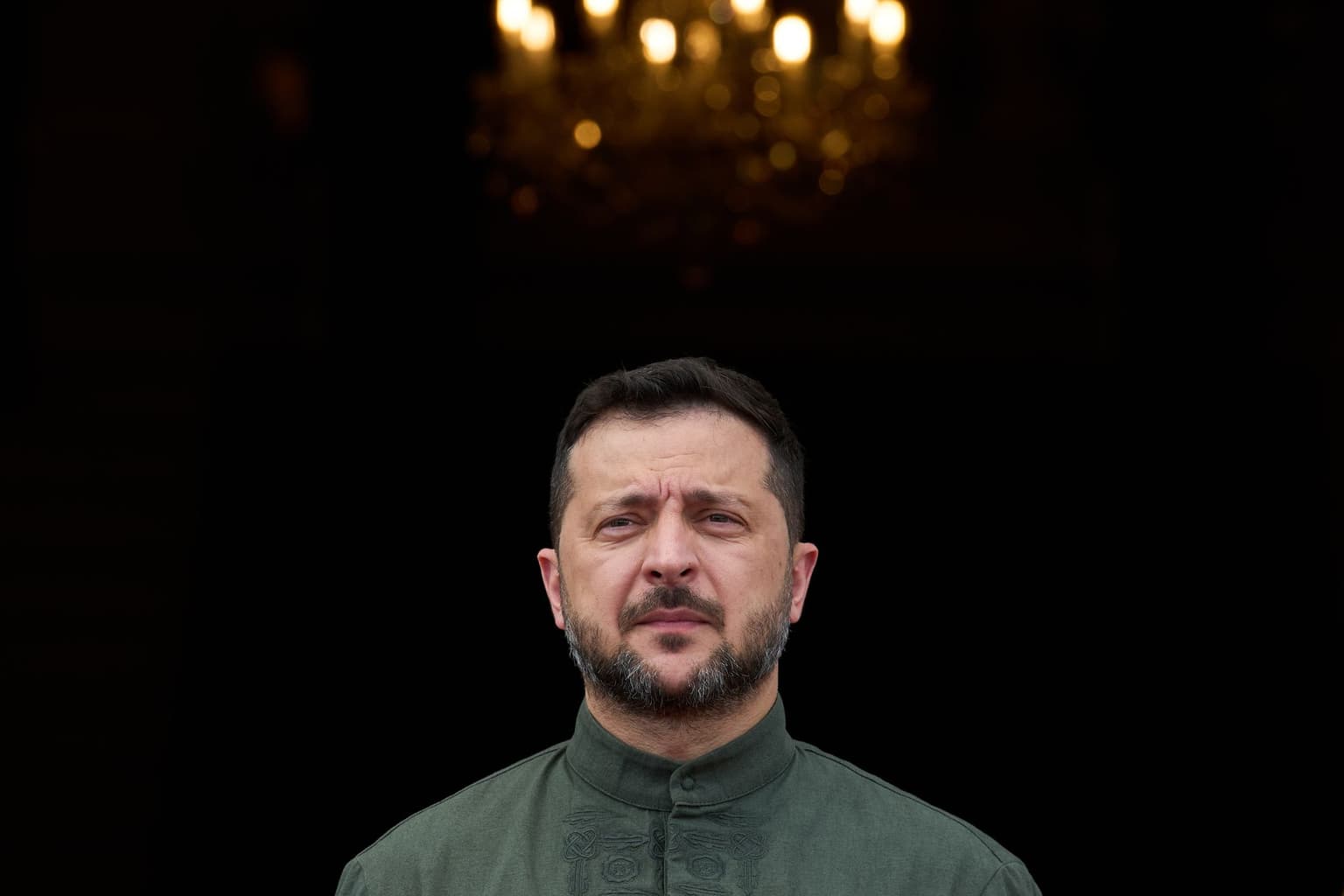 President Volodymyr Zelenskyy in Kyiv, Sunday, Aug. 23, 2026.