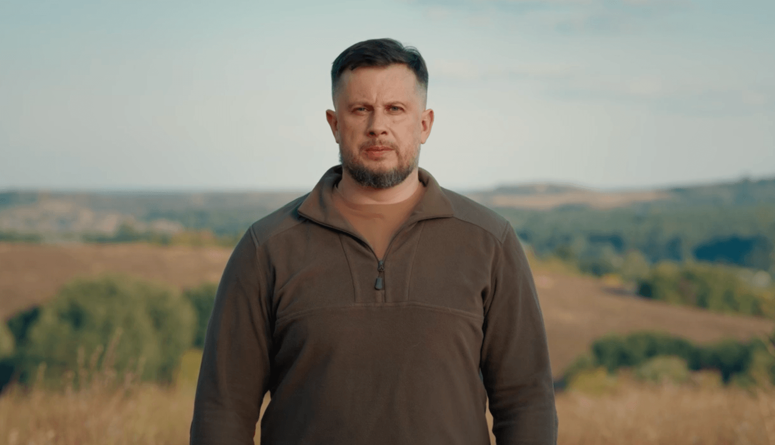 Brigadier-General Andrii Biletskyi announces the latest gains from his 3rd Army Corps' Operation Vivaldi, in a video uploaded on Sept. 28, 2026. (3rd Army Corps / Telegram)