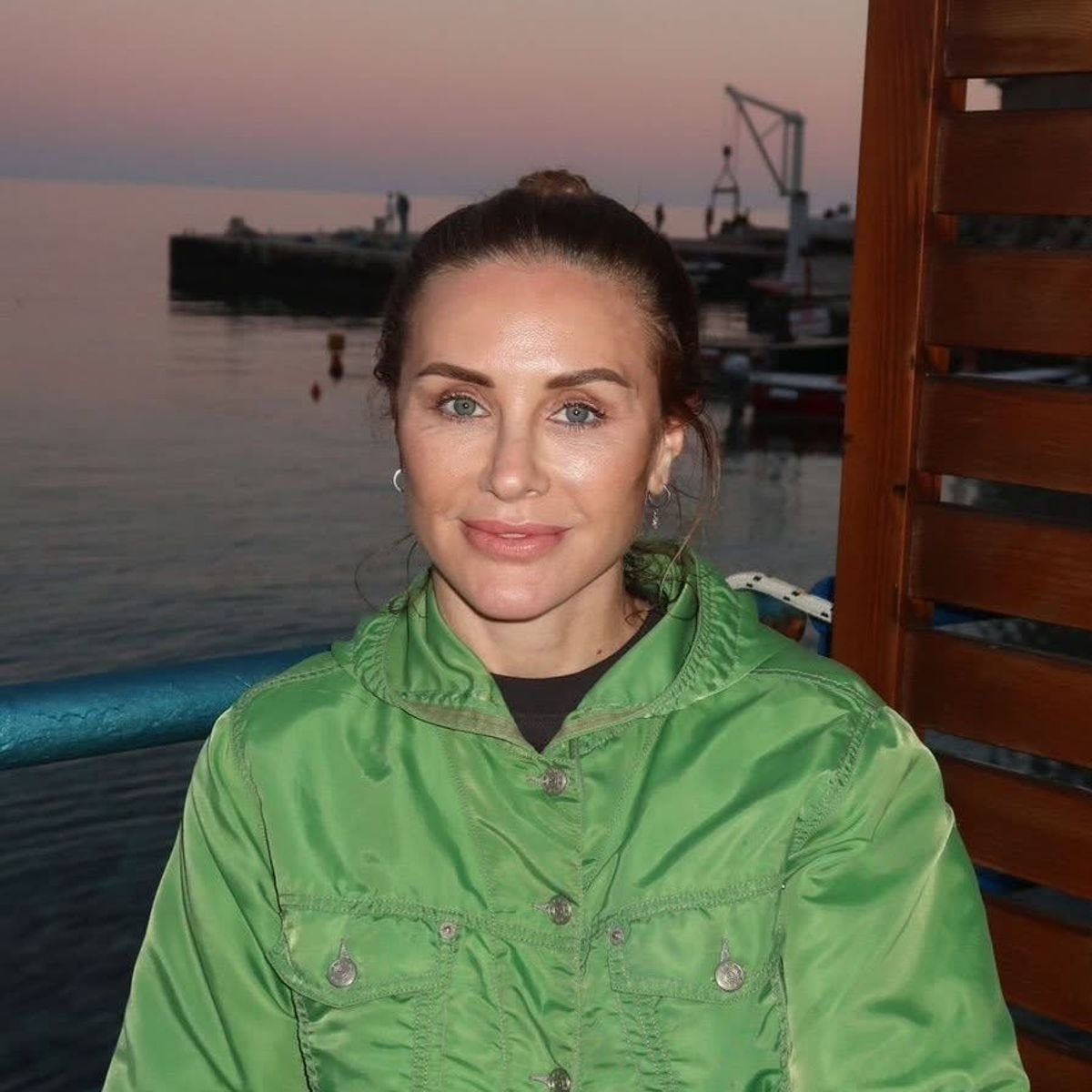 Liubov Rozhanska, a Ukrainian citizen who was detained by Kazakh authorities at Astana airport on Oct. 1 at the request of Russian authorities, (Liubov Rozhanska / Facebook)