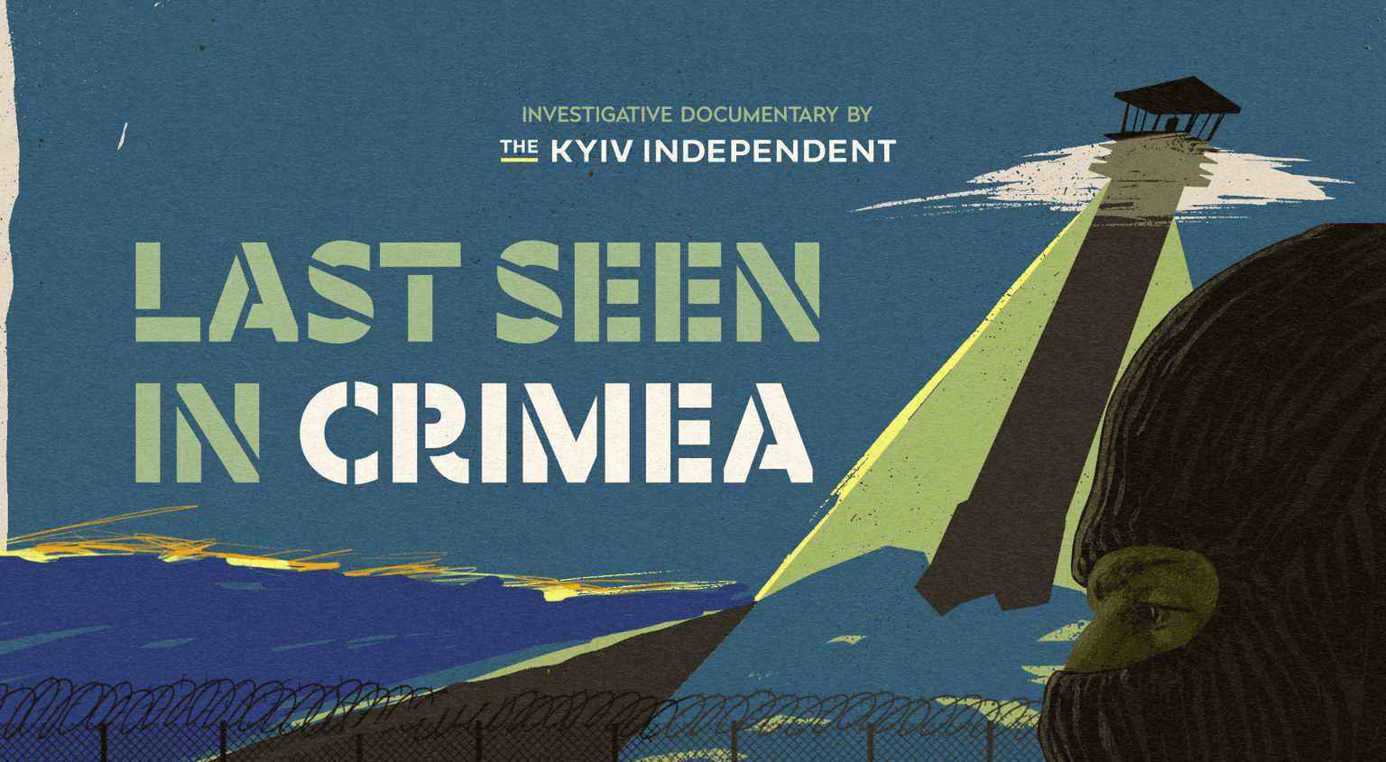 Poster for Last Seen in Crimea, new the Kyiv Independent documentary