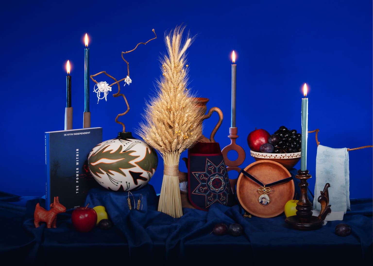 The Kyiv Independent 2026 Holiday Gift Guide still life (Bogdana Ferguson/The Kyiv Independent)